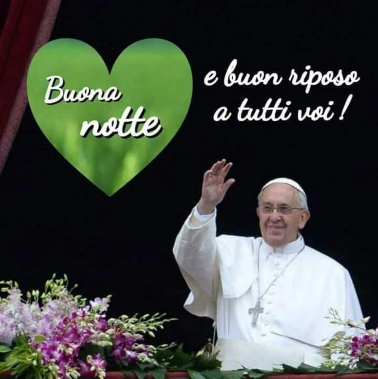 Buonanotte Papa Francesco