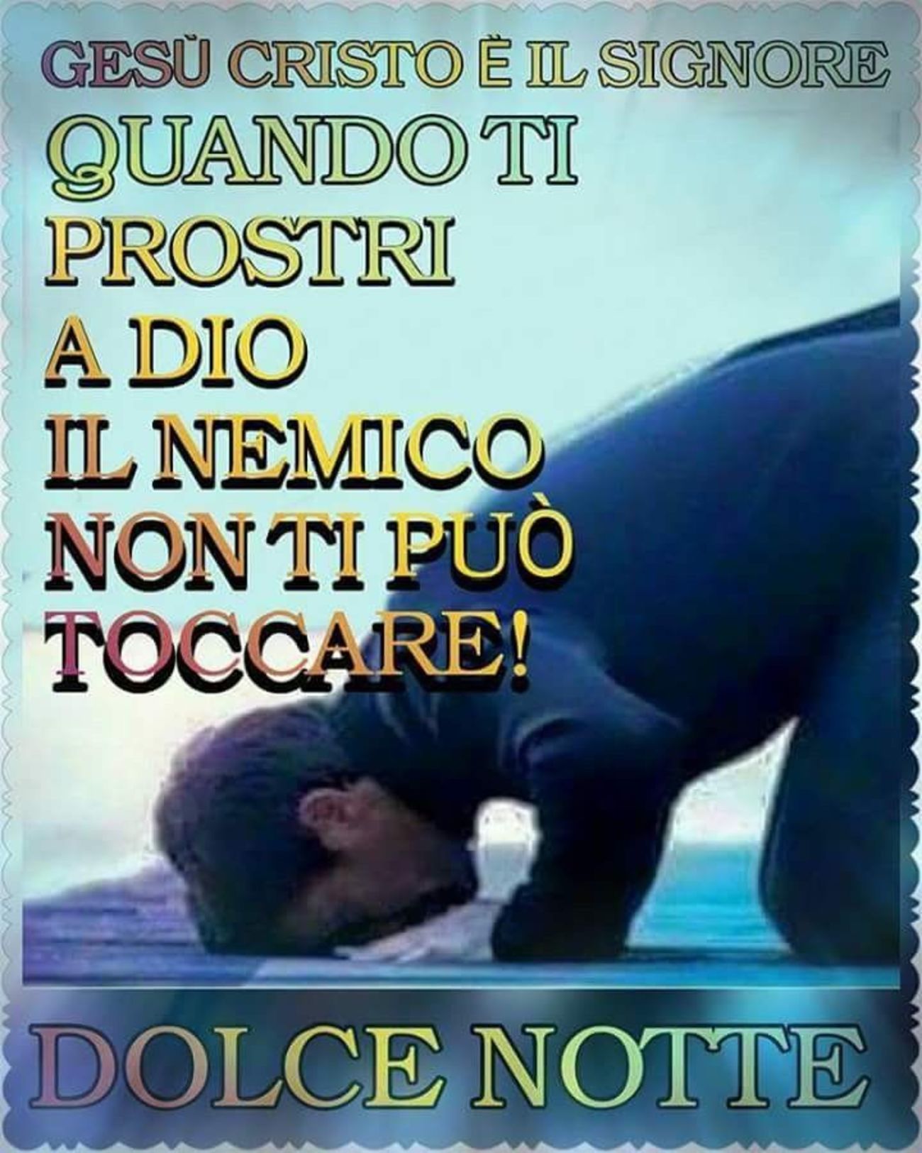 Buonanotte con Dio WhatsApp 842