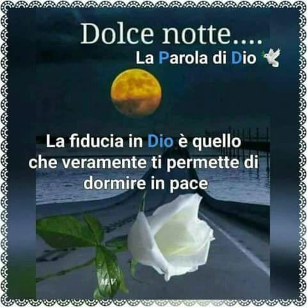 Buonanotte con Dio WhatsApp 847