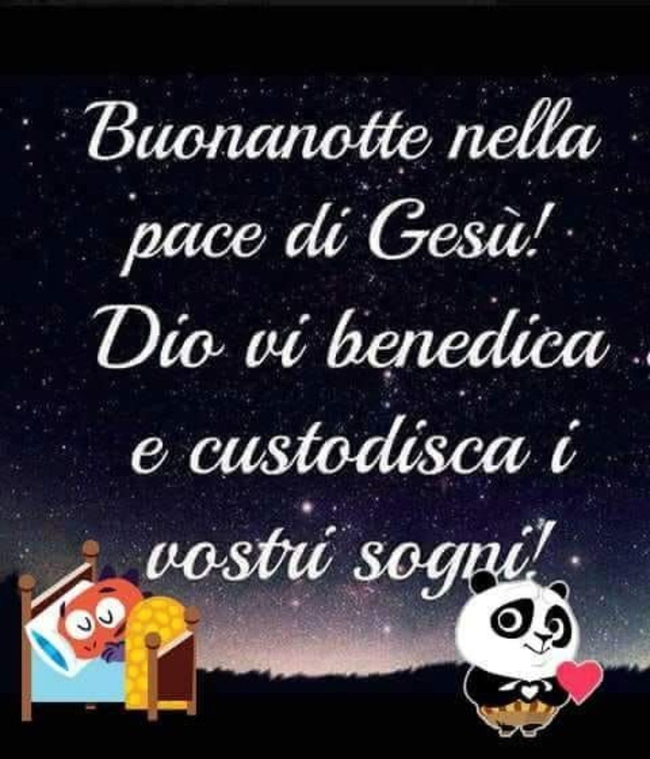Buonanotte con Dio immagini da condividere gratis 8598