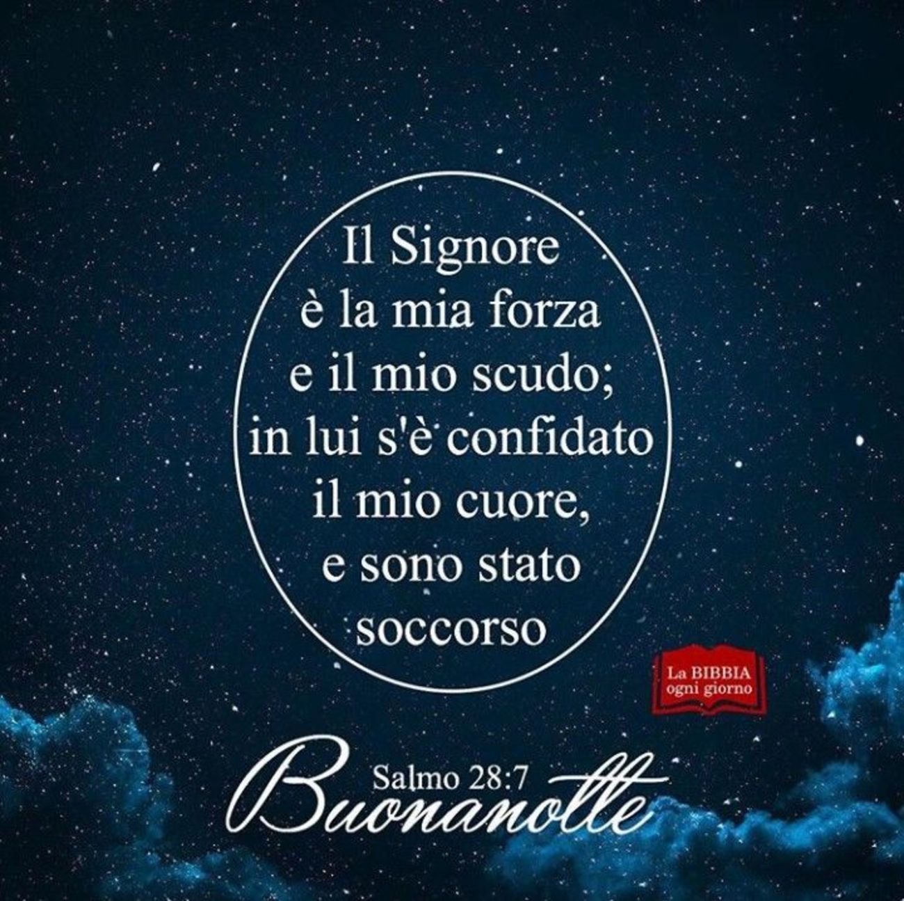 Buonanotte con immagini sacre 1763