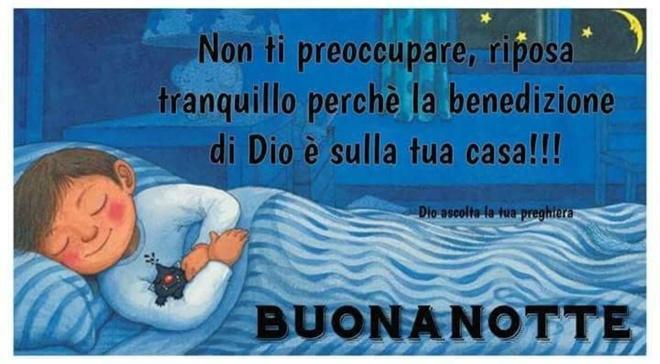 Buonanotte immagini con Preghiere 7087