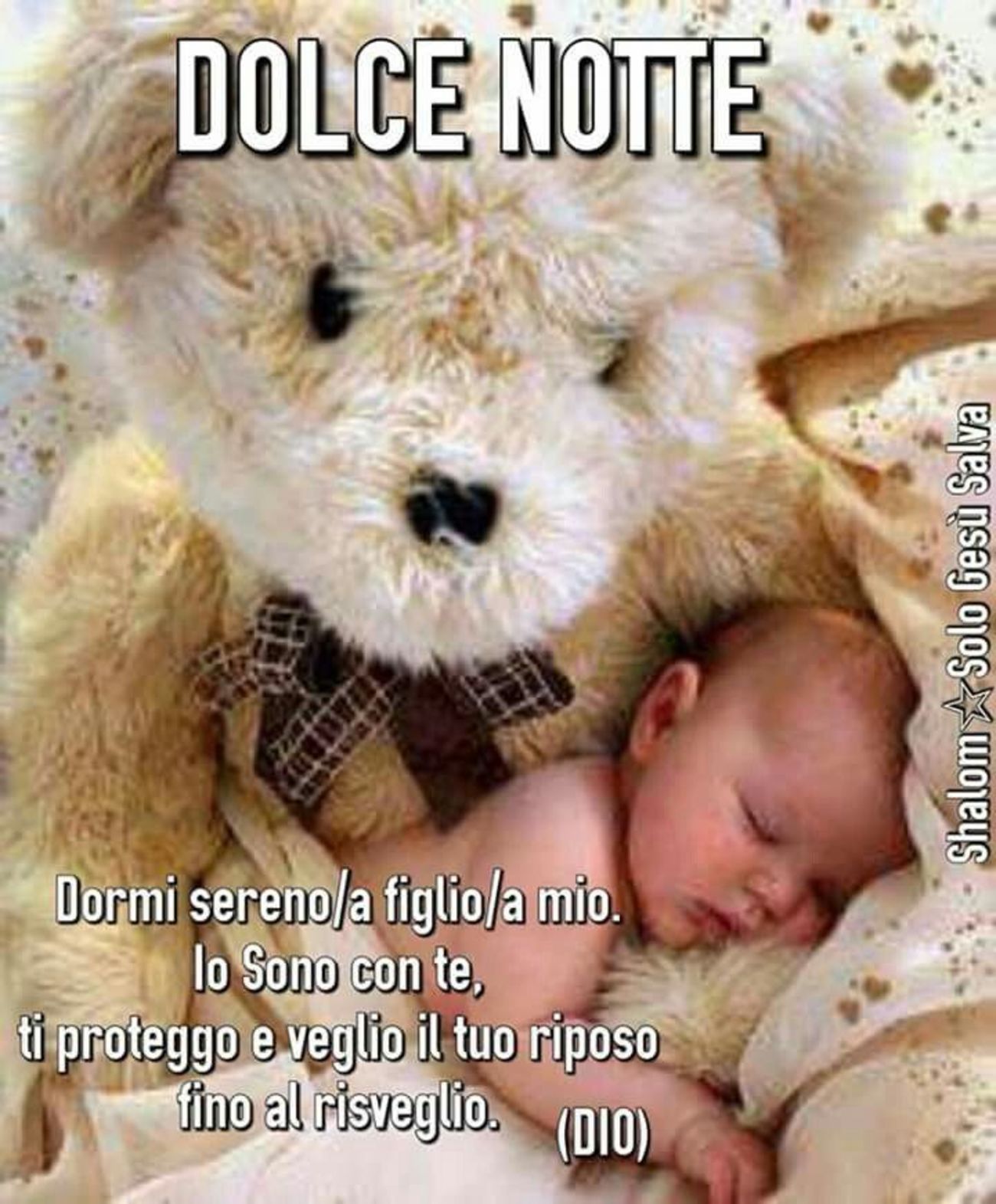 Buonanotte immagini con Preghiere 7096