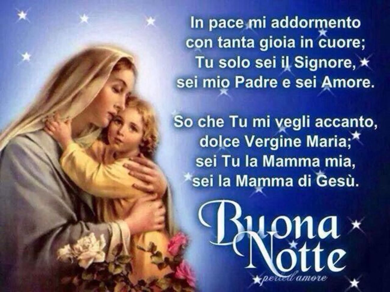 Buonanotte Immagini Per Gruppi Di Preghiera Facebook Gesutiama It