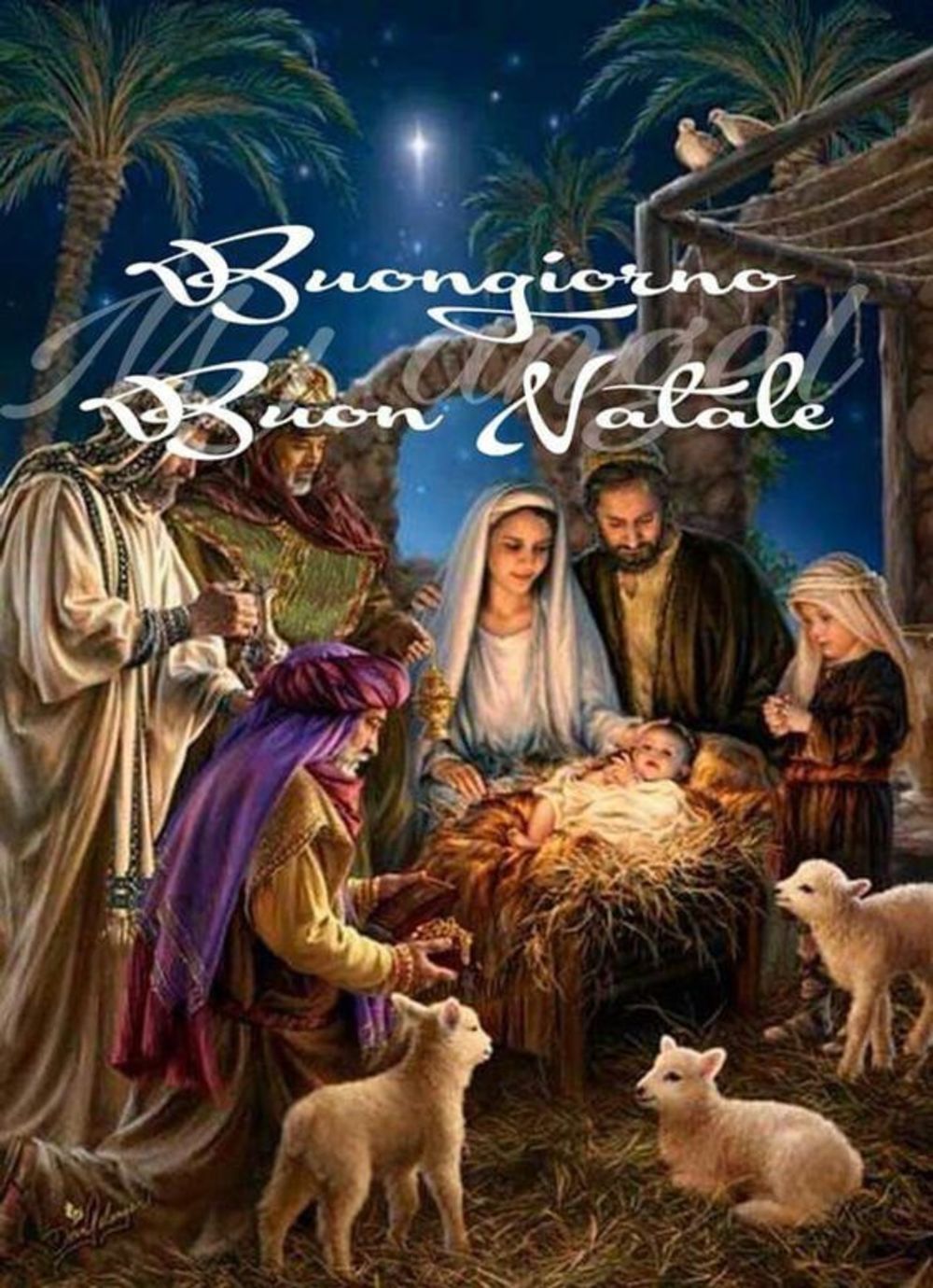 Buon Natale Cattolico.Buongiorno Buon Natale Immagini Sacre Gesutiama It