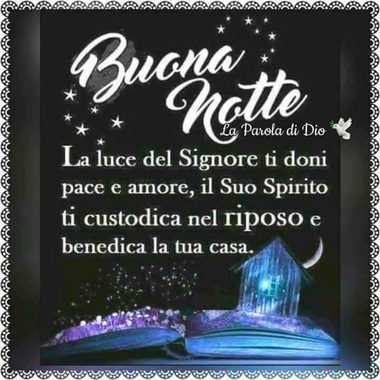 Immagini con frasi Buonanotte religioso 10