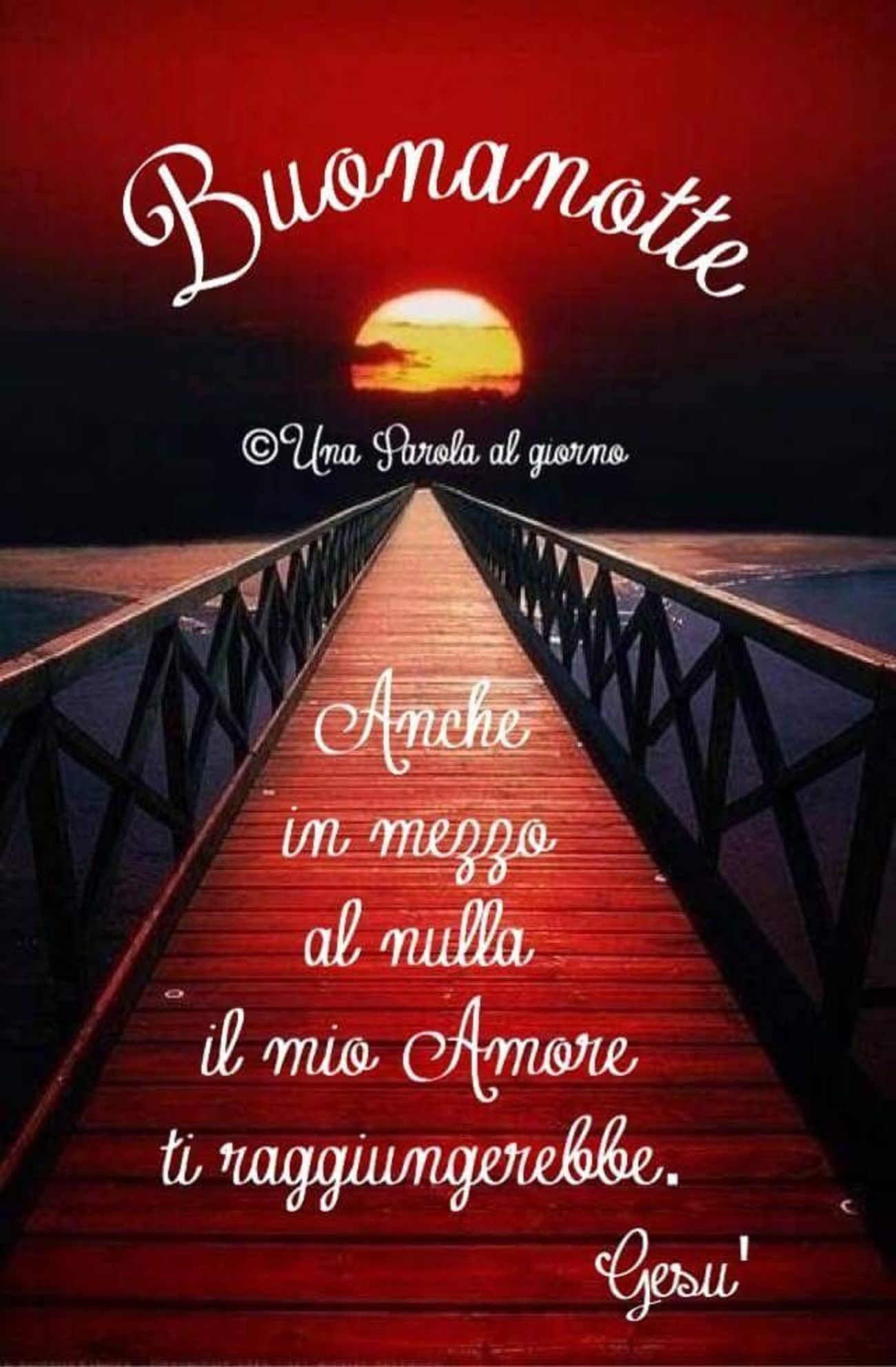 Immagini con frasi Buonanotte religioso 3