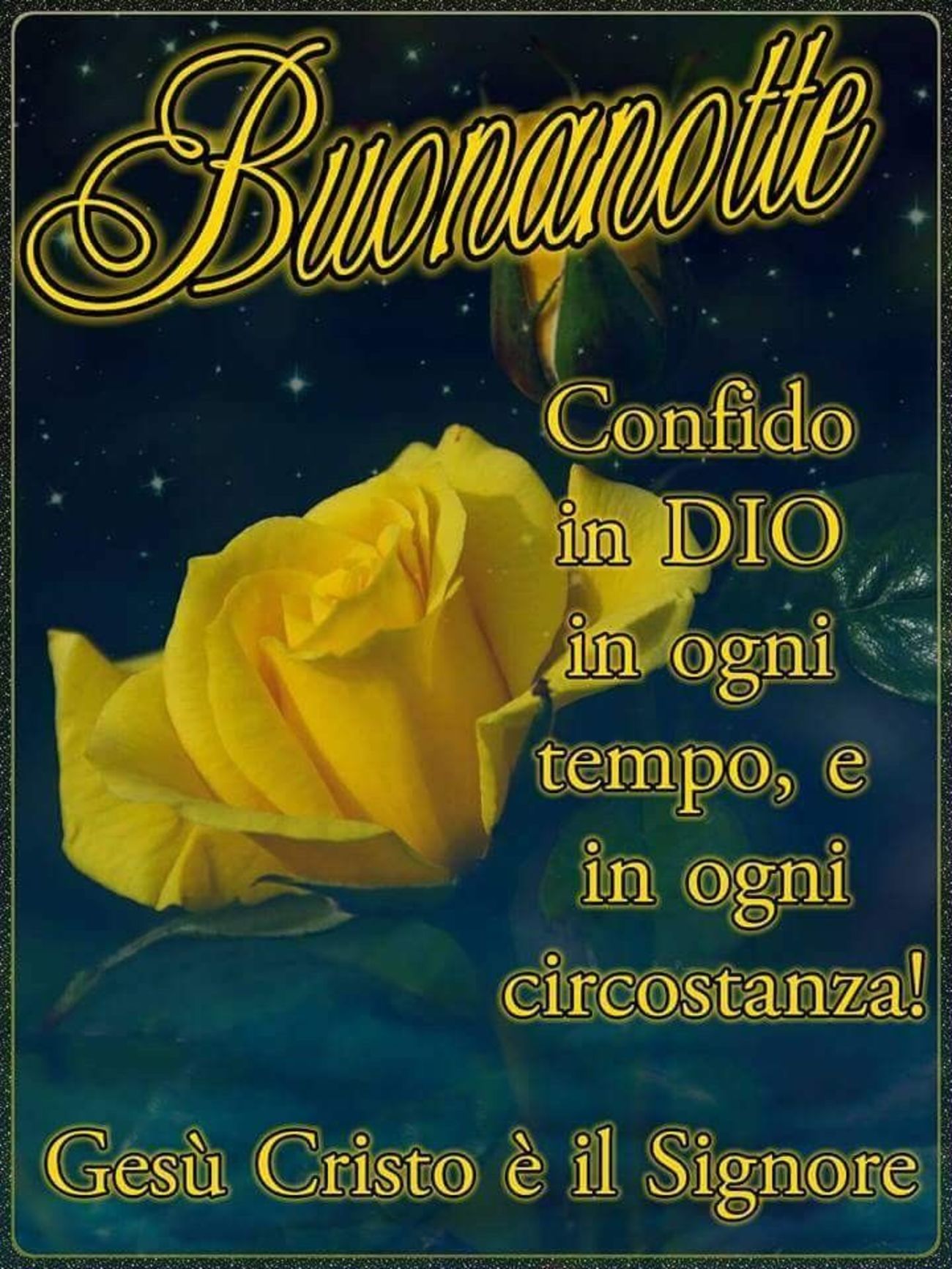 Immagini con frasi Buonanotte religioso 6