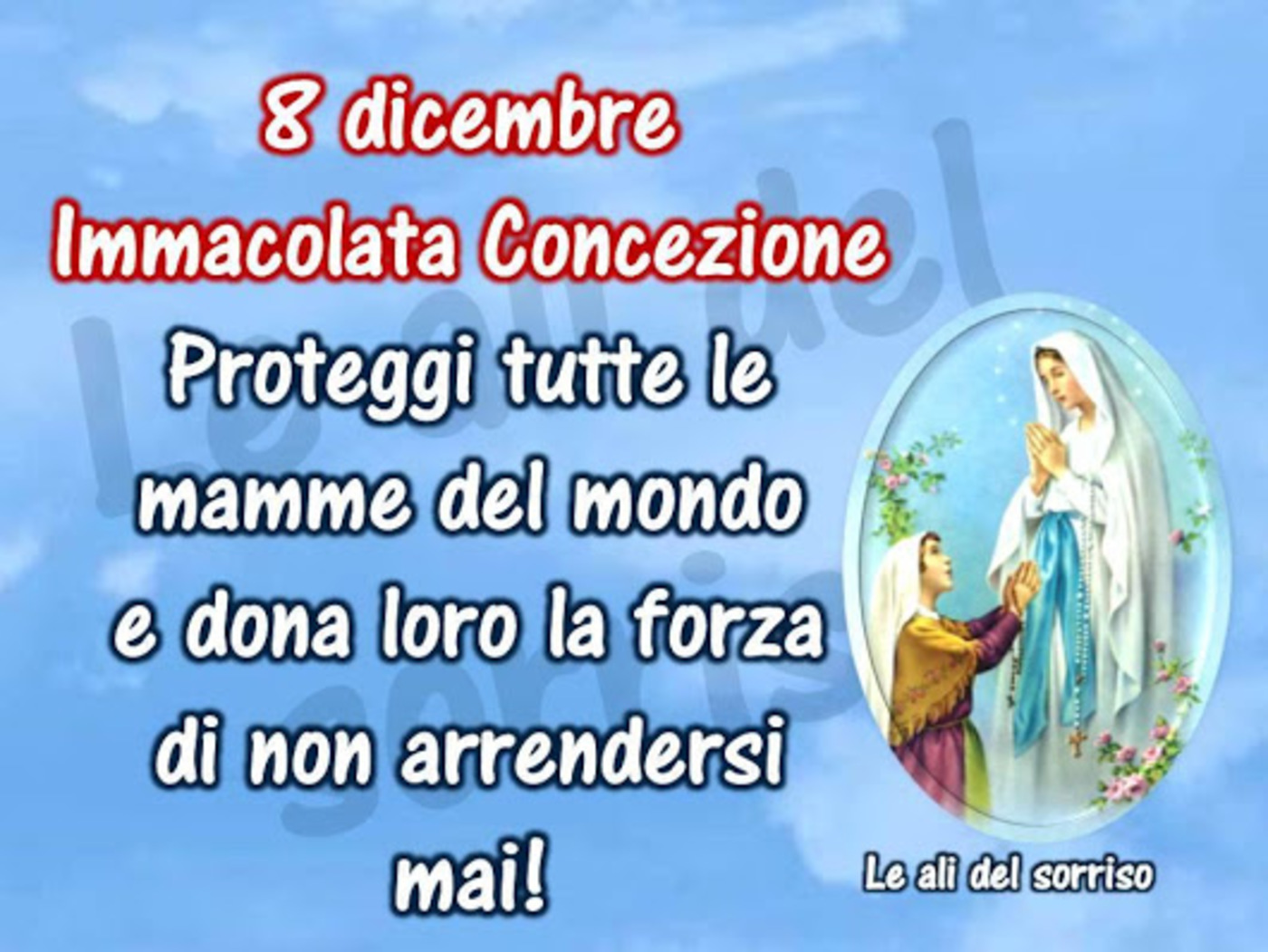 Immagini religiose Festa dell'Immacolata