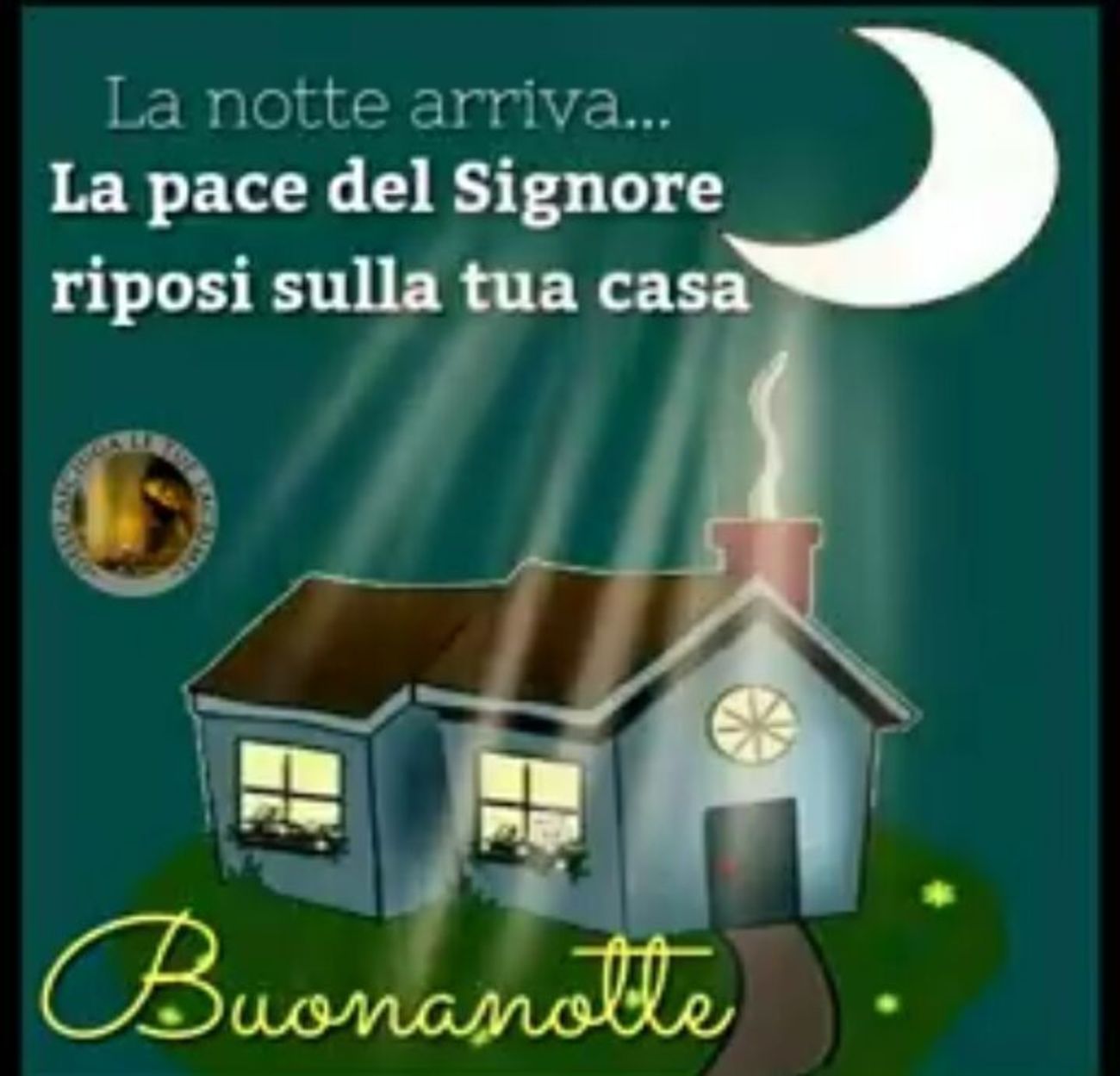 La pace del Signore riposi sulla tua casa