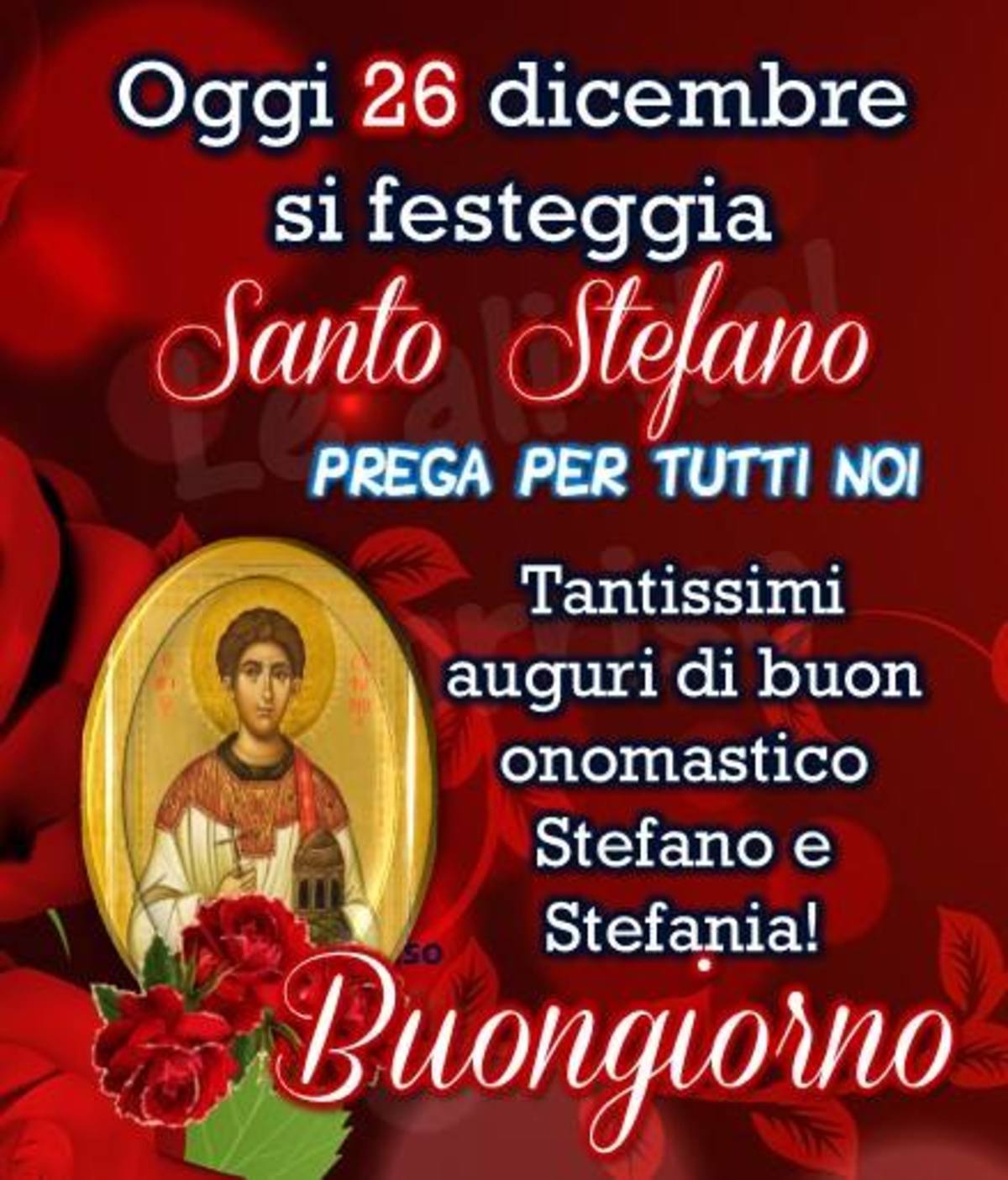 Oggi si festeggia Santo Stefano 26 Dicembre