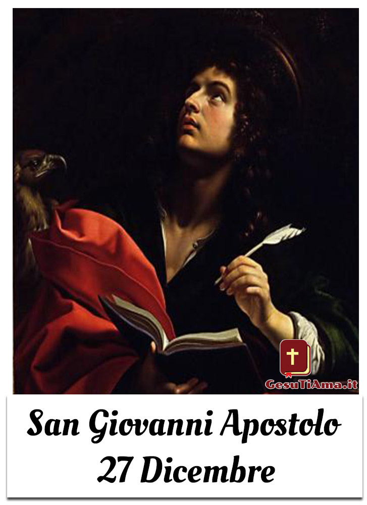 San Giovanni Apostolo 27 Dicembre immagini dei Santi