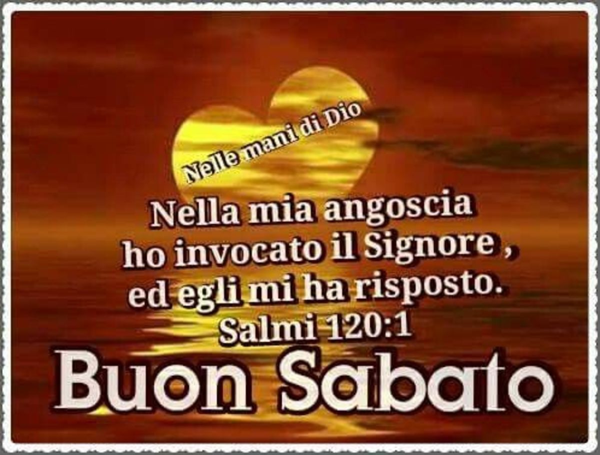 Buon Sabato Buongiorno immagini sacre