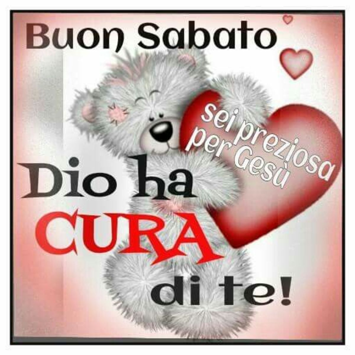 Buon Sabato con Dio