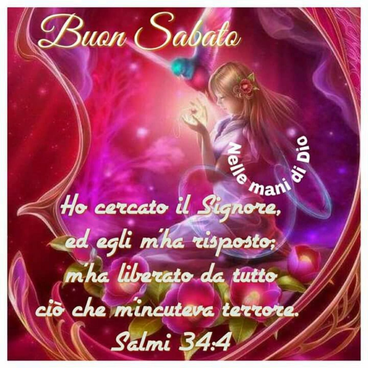 Buon Sabato con frasi della Bibbia