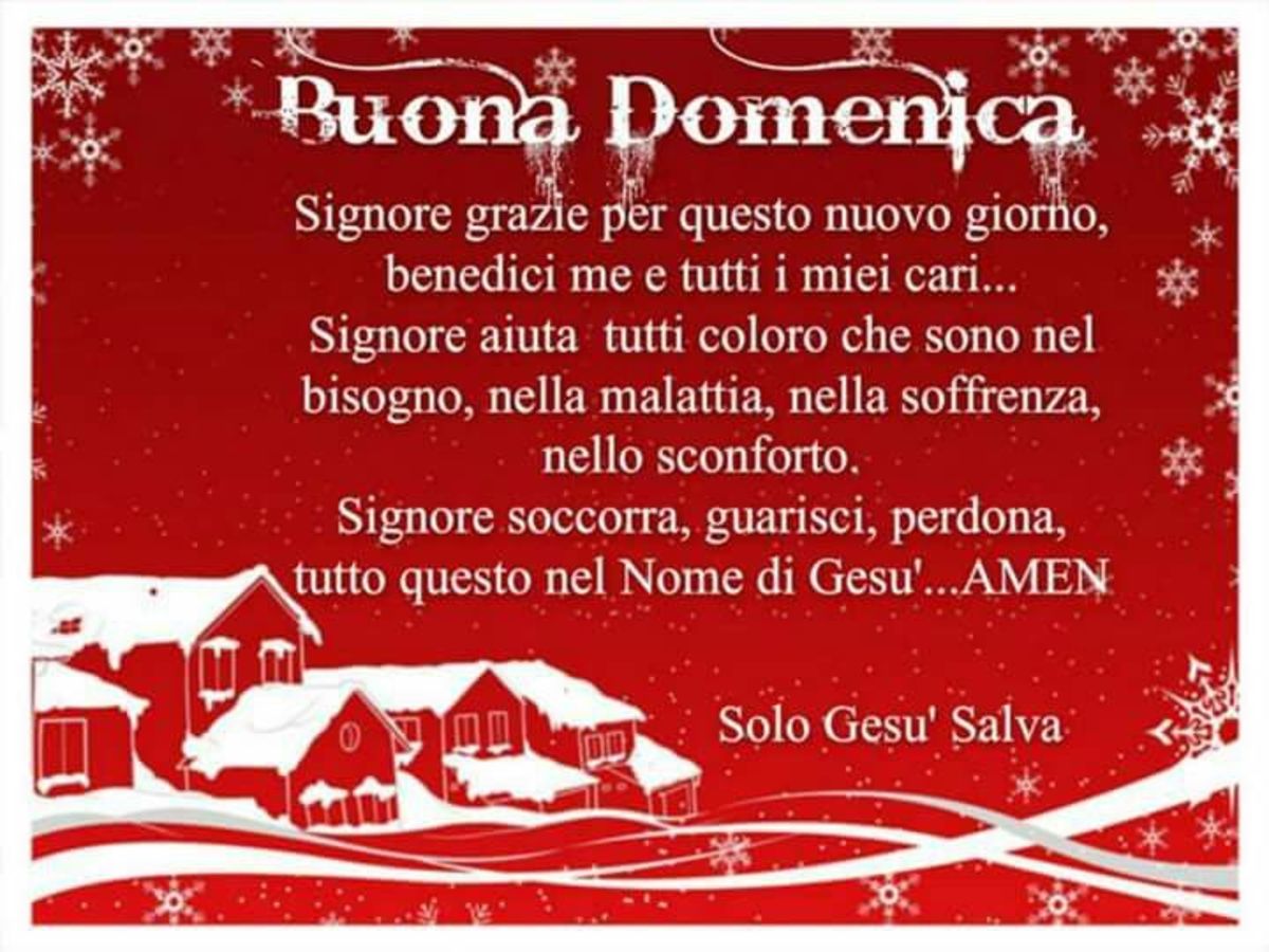 Buona Domenica con la Benedizione del Signore 3