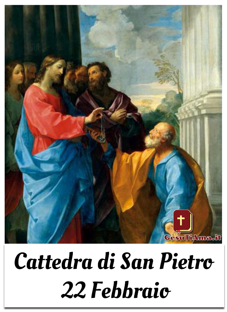 Cattedra di San Pietro 22 Febbraio immagini Santi e Beati