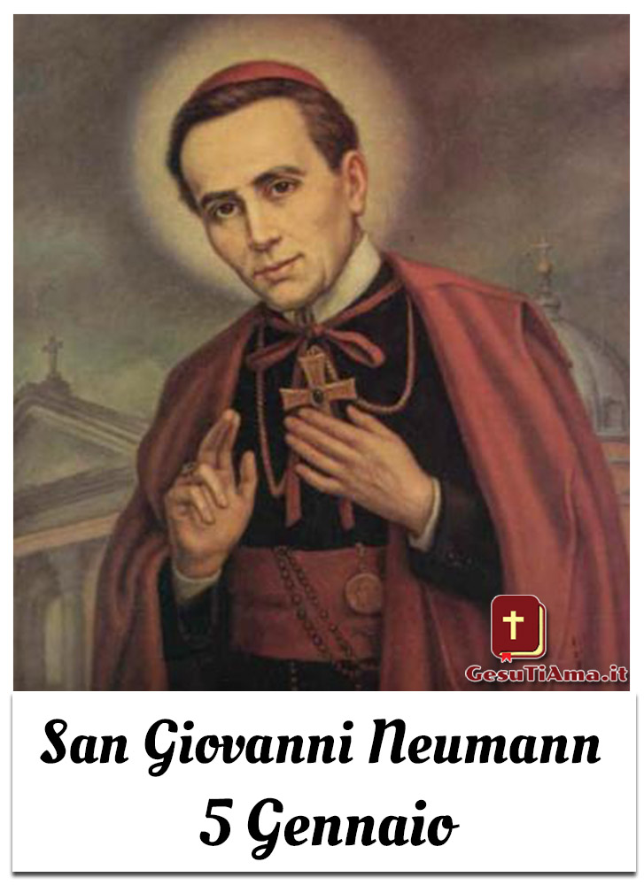 San Giovanni Nepomuceno Neumann 5 Gennaio
