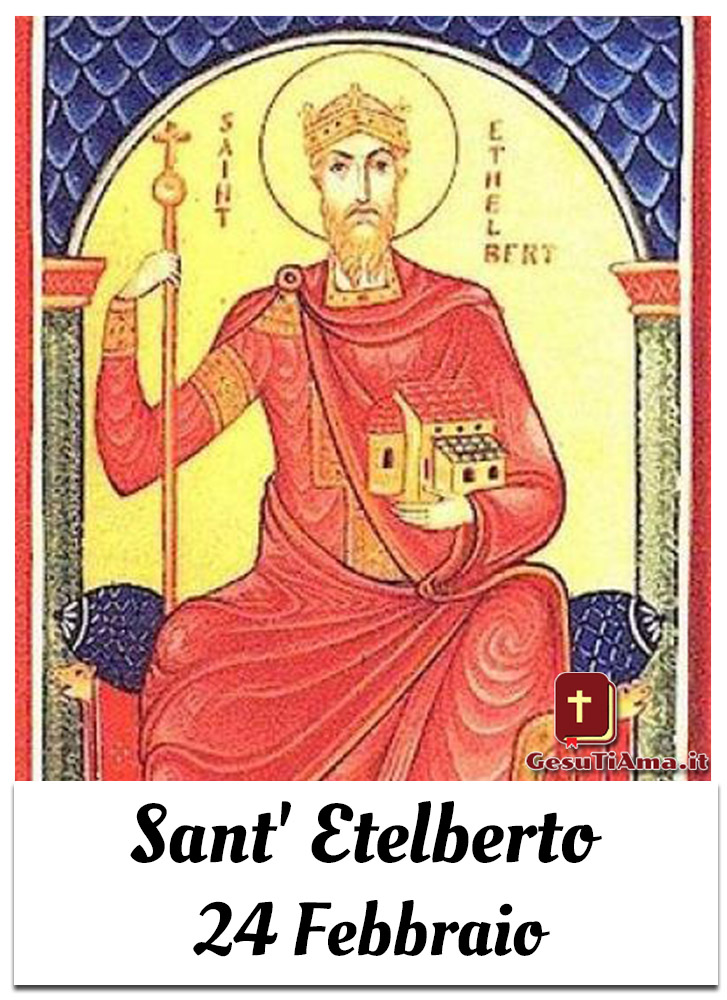 Sant' Etelberto 24 Febbraio immagini gratis