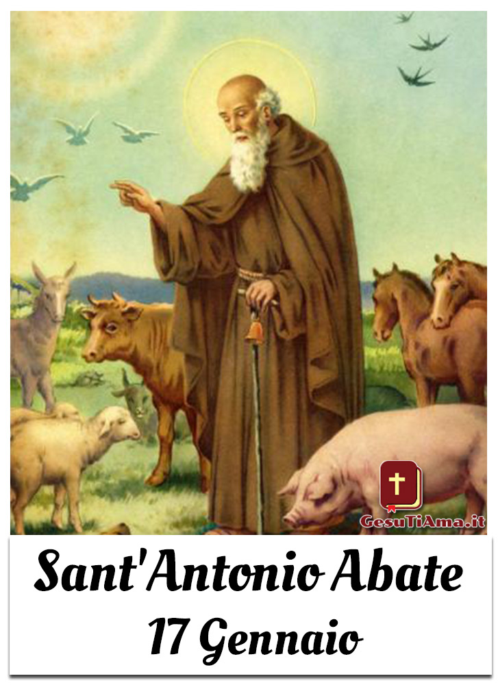 Sant'Antonio Abate 17 Gennaio Santi del mese