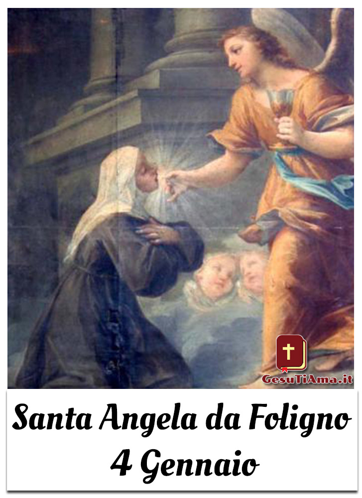 Santa Angela da Foligno 4 Gennaio