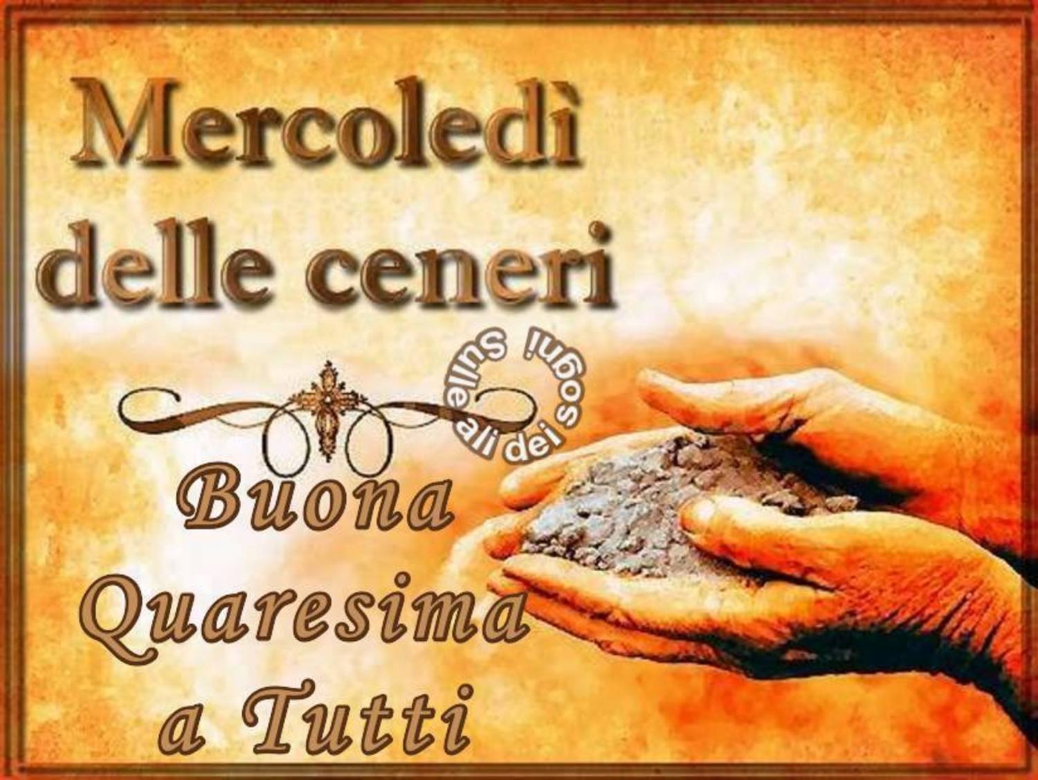 Buon Mercoledì delle Ceneri immagini cristiane