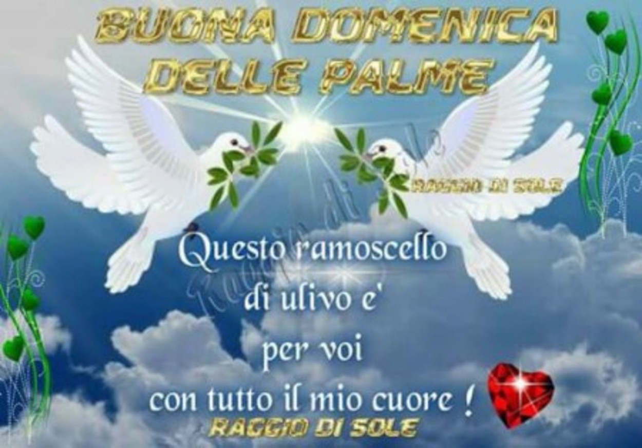 Buona Domenica delle Palme immagini religiose 249