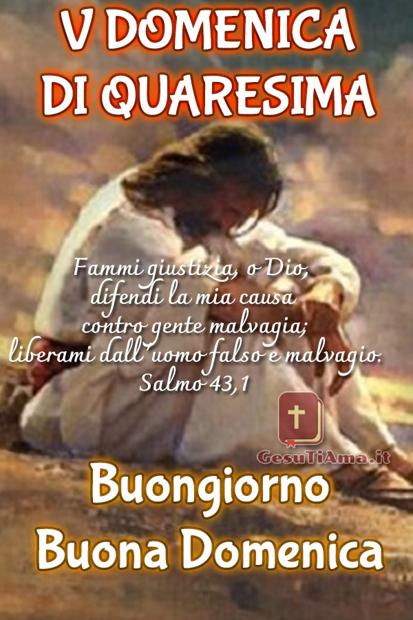 Quinta Domenica di Quaresima immagini nuove