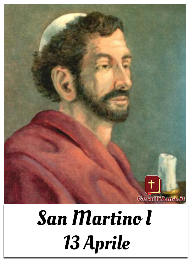 San Martino I 13 Aprile immagini del Santo del giorno