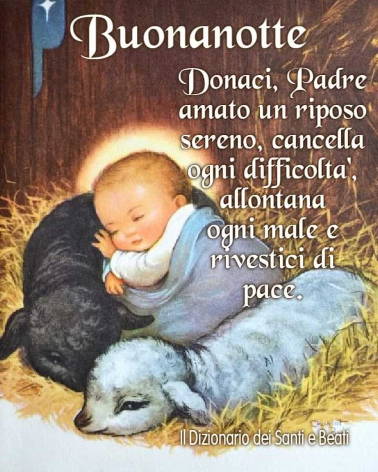 Buonanotte Gesù bambino