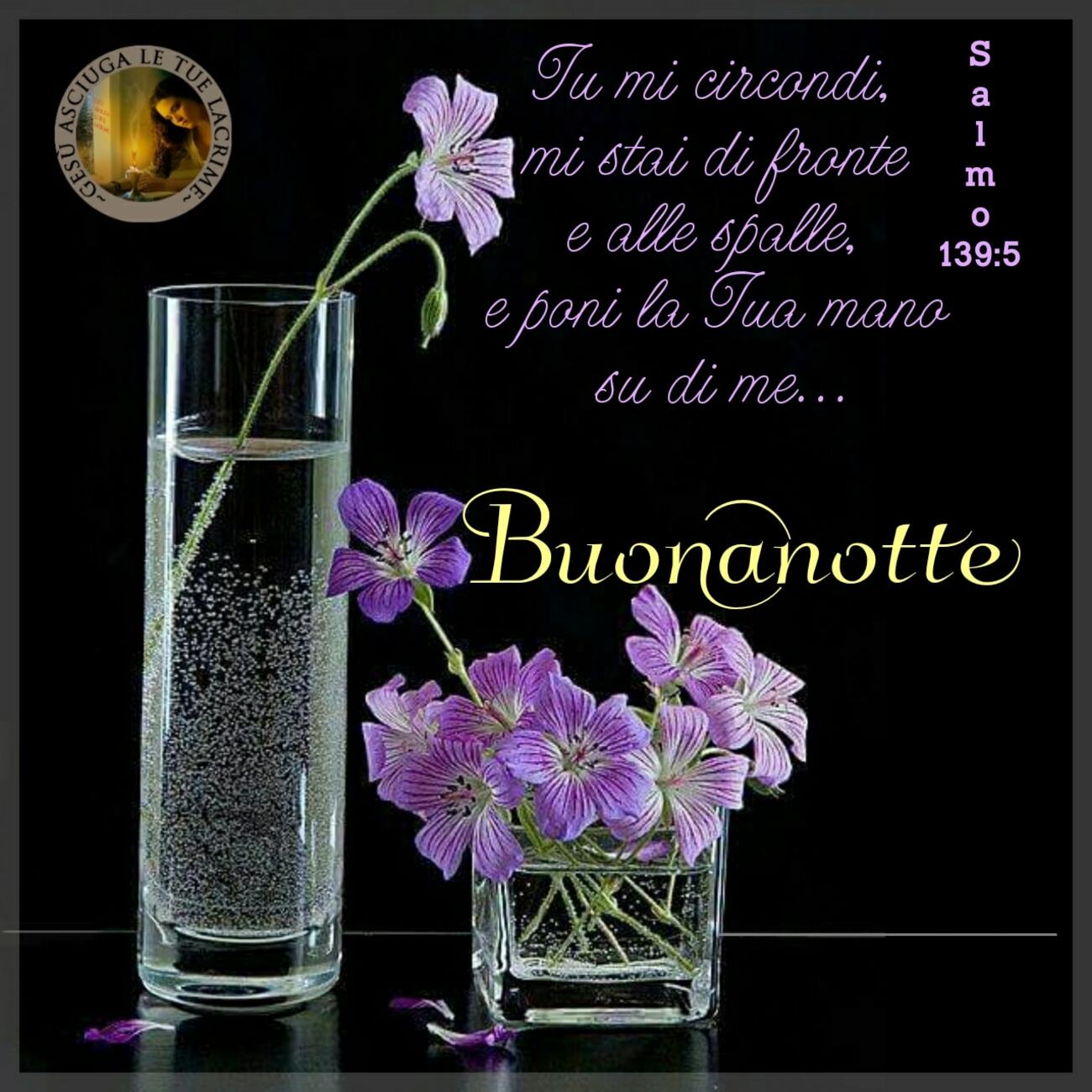 Frasi e cartoline della buonanotte con icone sacre 3