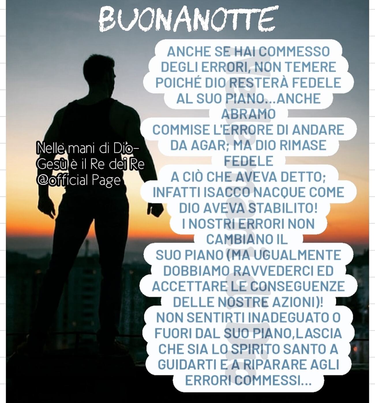 Frasi e cartoline della buonanotte con icone sacre 4