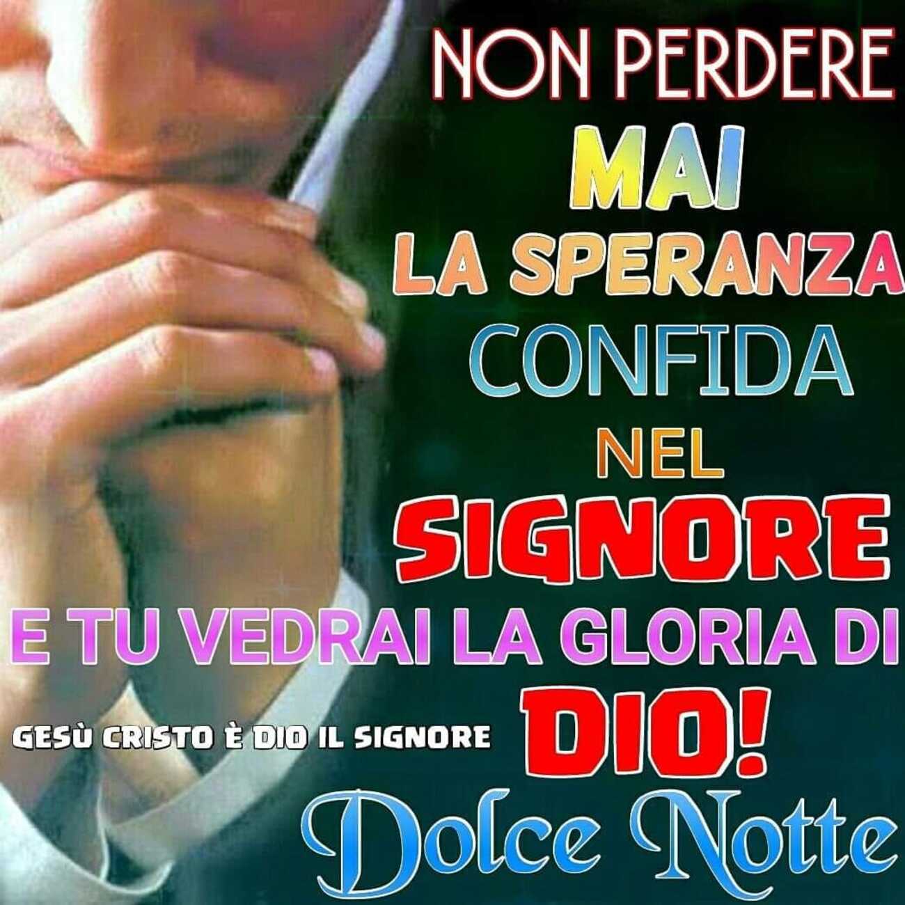 Frasi e cartoline della buonanotte con icone sacre 8