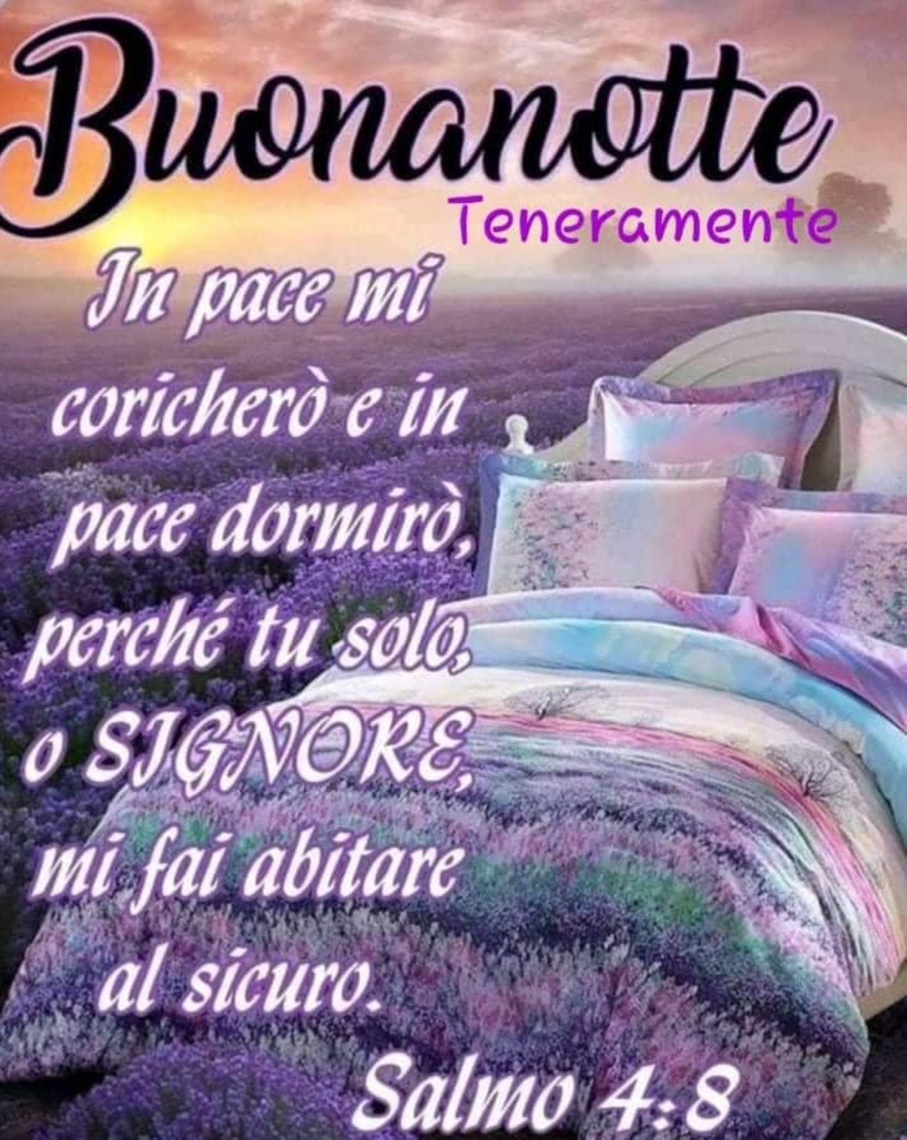 Frasi e cartoline della buonanotte con icone sacre 9