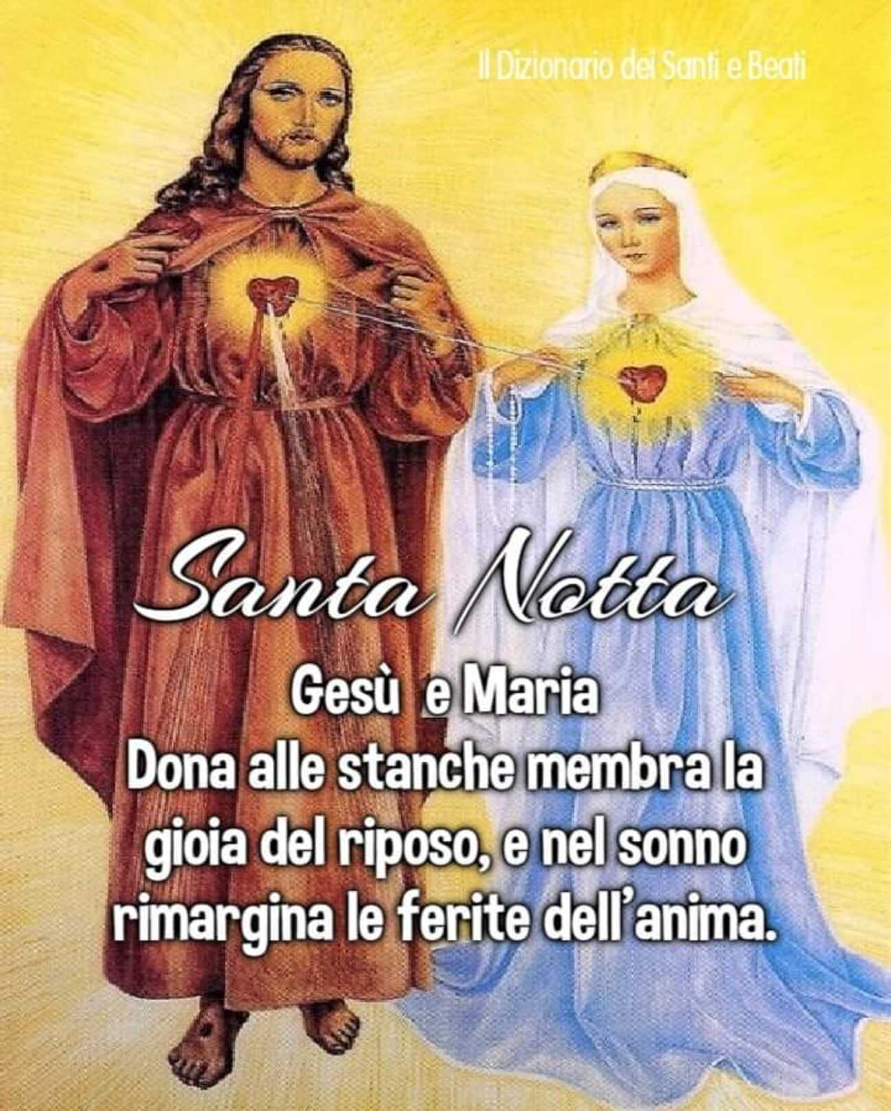 Immagini di buonanotte cristiane cattoliche per Facebook 10