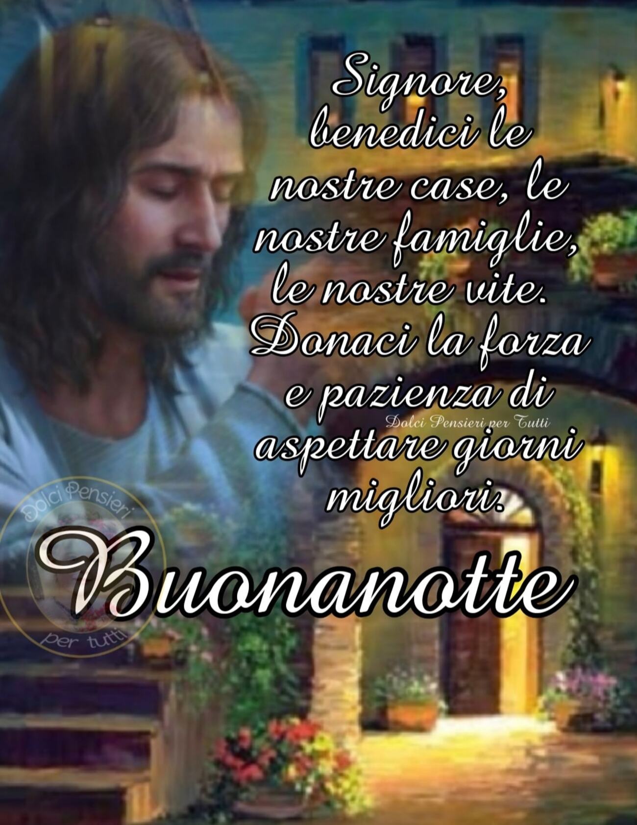 Immagini di buonanotte cristiane cattoliche per Facebook 7