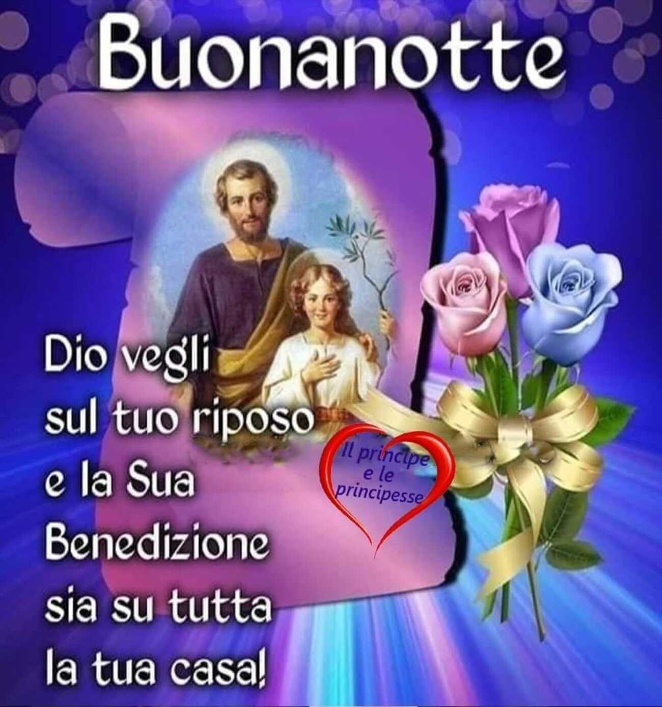 Immagini di buonanotte cristiane cattoliche per Facebook 9