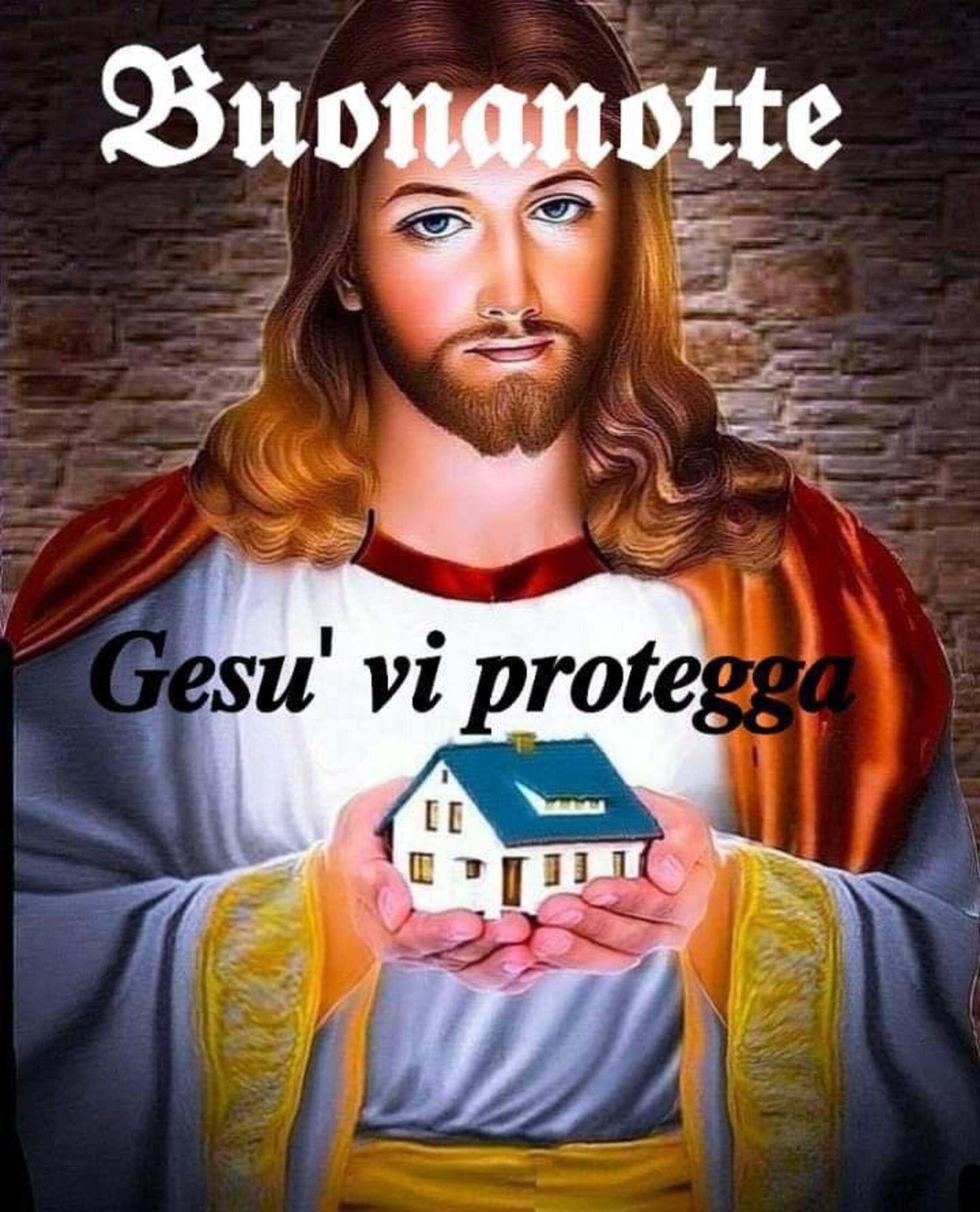 Buonanotte Gesù vi protegga