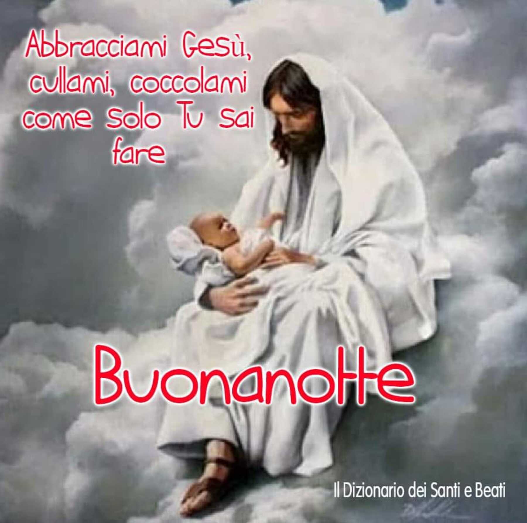 Immagini di Buona Notte con Cristo Gesù (2)