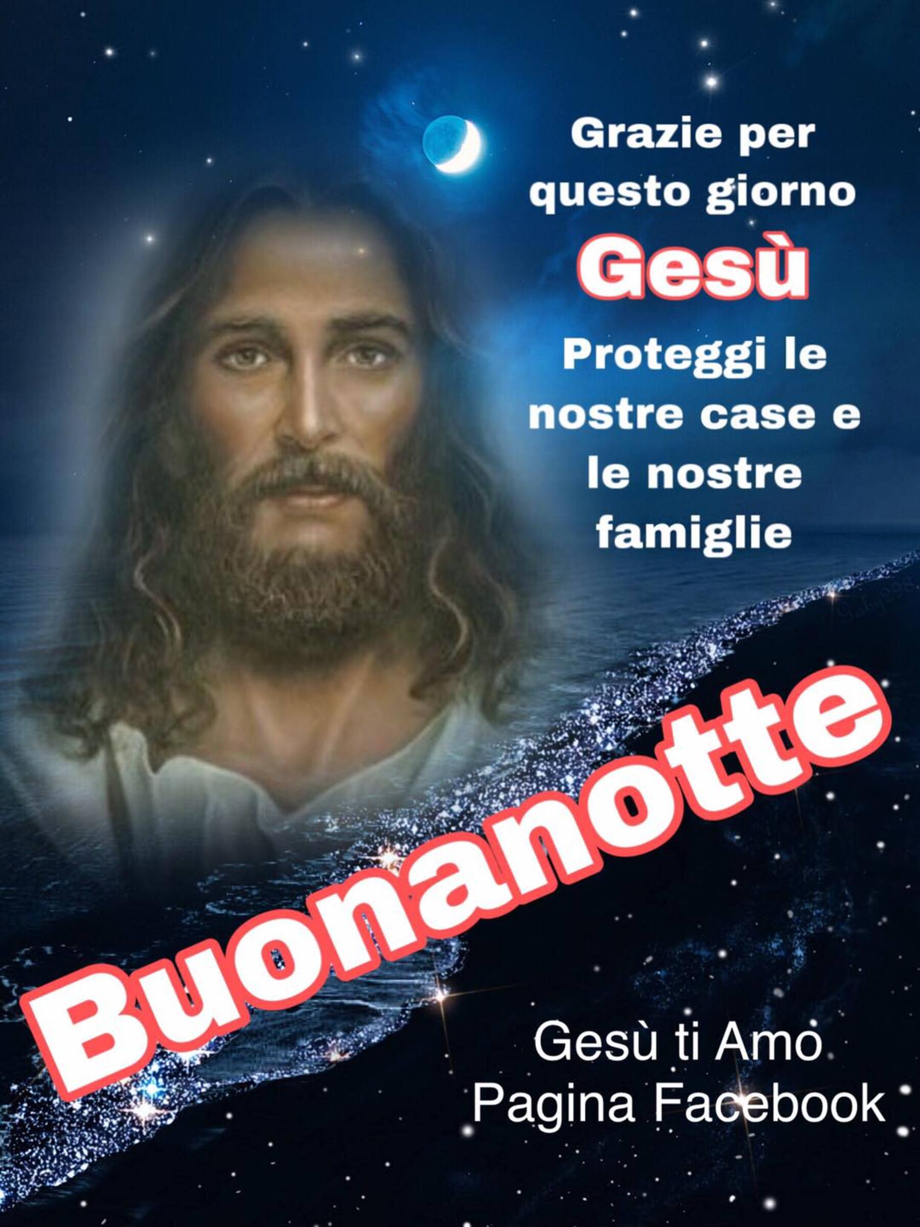 Immagini di Buona Notte con Cristo Gesù (4)