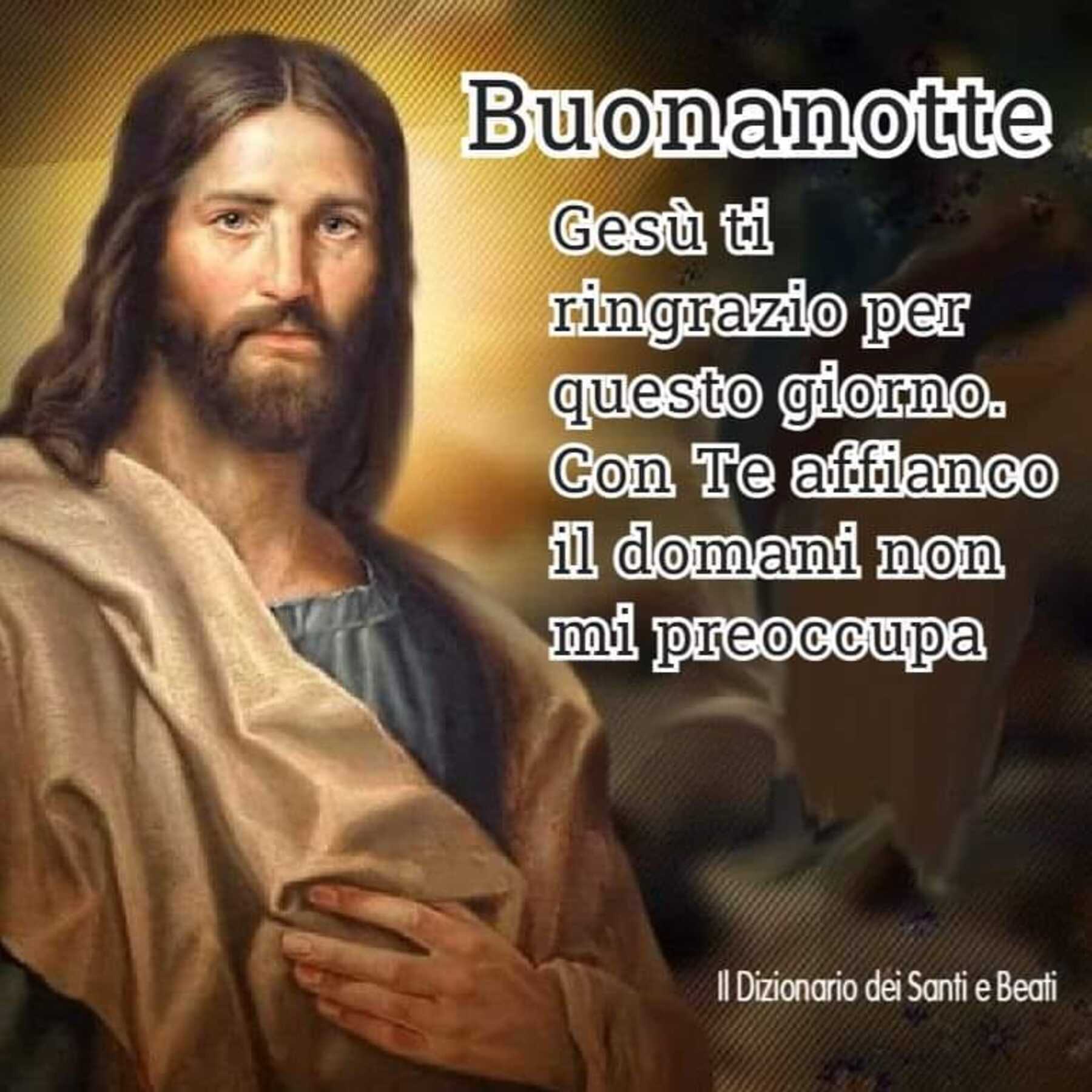 Immagini di Buona Notte con Cristo Gesù (5)