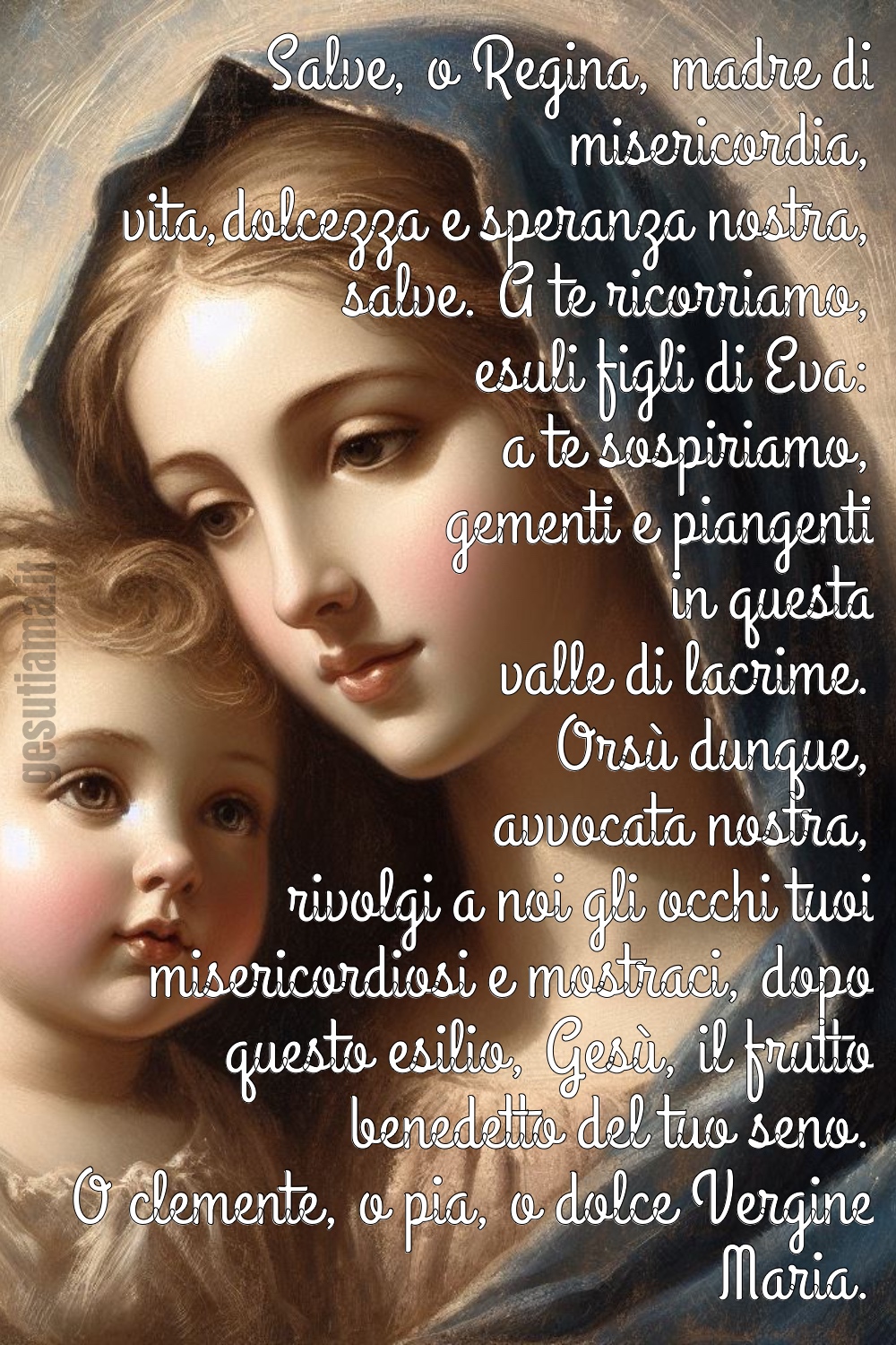 immagini con preghiere belle Salve O Regina